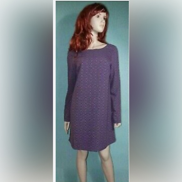 PRANA Purple Geometric Dress - Picture 2 of 7